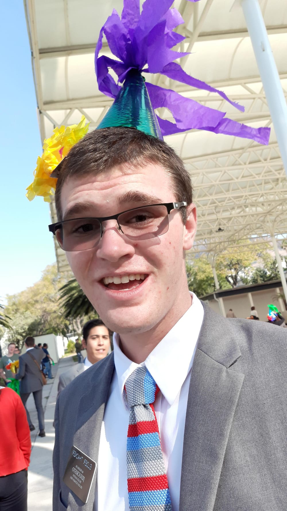 The pinatas had hats! (not really)