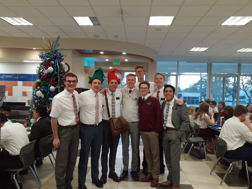 Christmas with Elder Smith and Elder Jolley