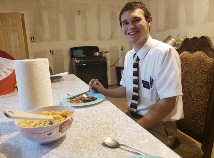 First dinner at a member's home