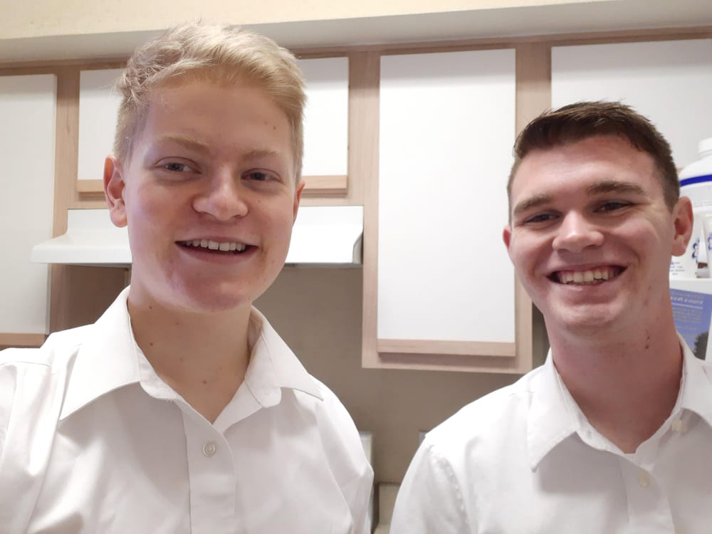 We got haircuts, because haircuts fix everything