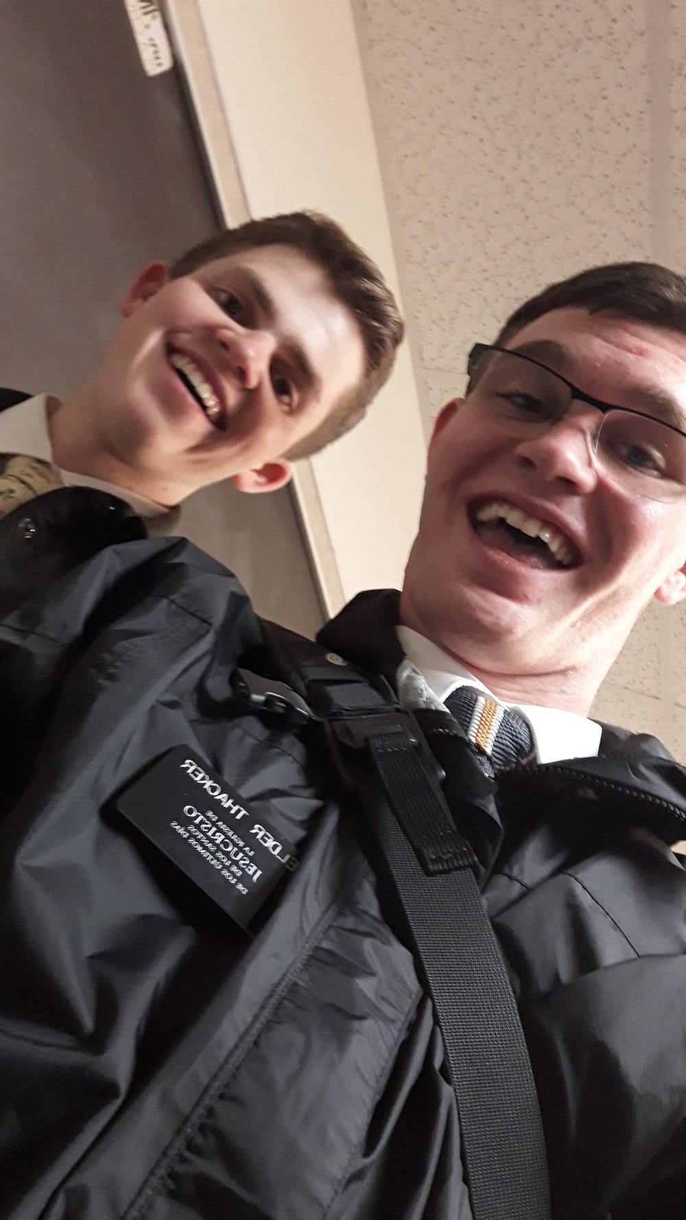 Elder Michaelis and I during exchanges