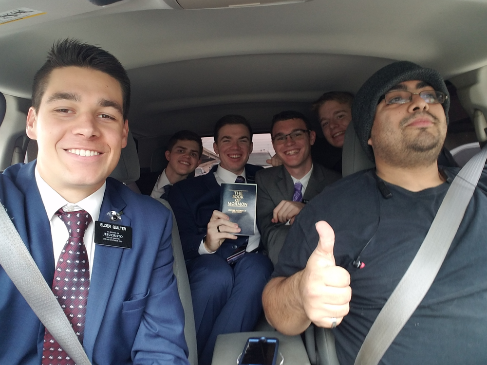 Going to the temple! (not friday, the time before)